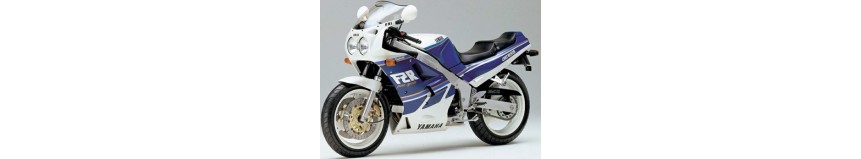 Carénages en polyester pour Yamaha 1000 FZR Genesis de 1987 à 1988, carénage en 3 parties coupe origine